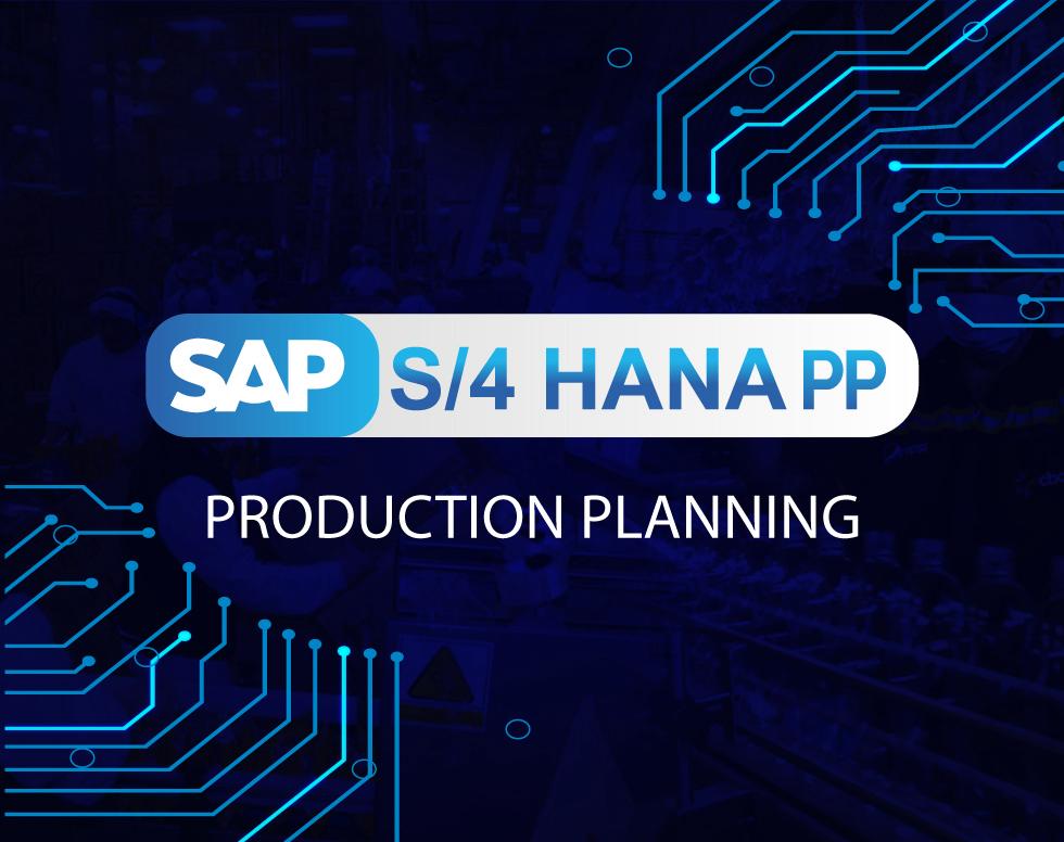 SAP S4 HANA PP (Production & Planning) - 3 Months
